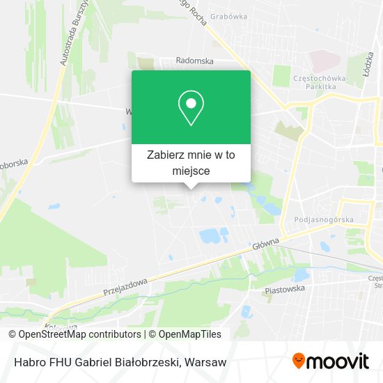 Mapa Habro FHU Gabriel Białobrzeski