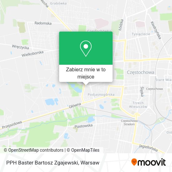 Mapa PPH Baster Bartosz Zgajewski