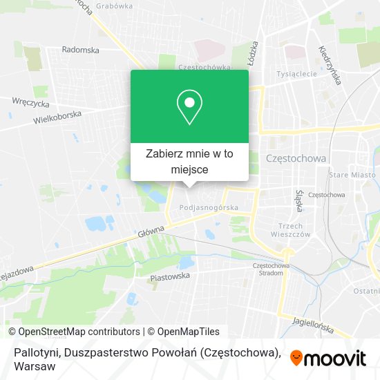 Mapa Pallotyni, Duszpasterstwo Powołań (Częstochowa)