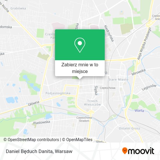 Mapa Daniel Będuch Danita