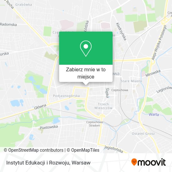 Mapa Instytut Edukacji i Rozwoju