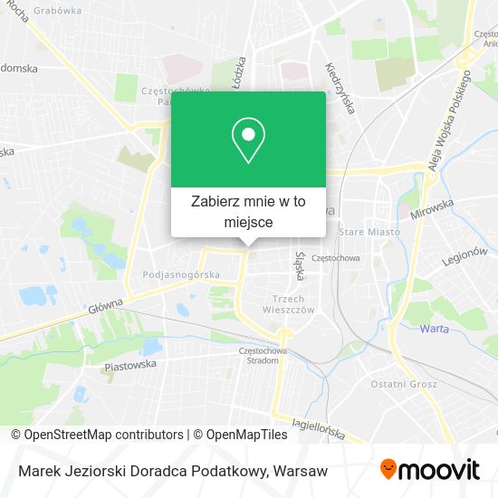 Mapa Marek Jeziorski Doradca Podatkowy