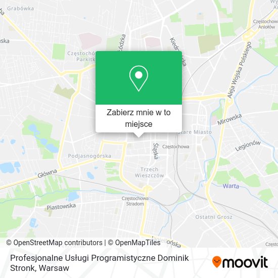 Mapa Profesjonalne Usługi Programistyczne Dominik Stronk