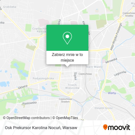 Mapa Osk Prekursor Karolina Nocuń