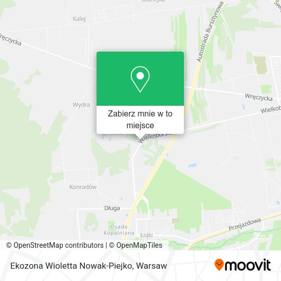 Mapa Ekozona Wioletta Nowak-Piejko