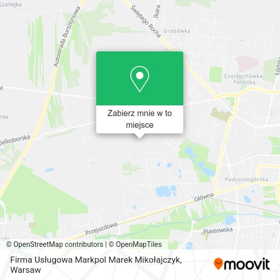 Mapa Firma Usługowa Markpol Marek Mikołajczyk