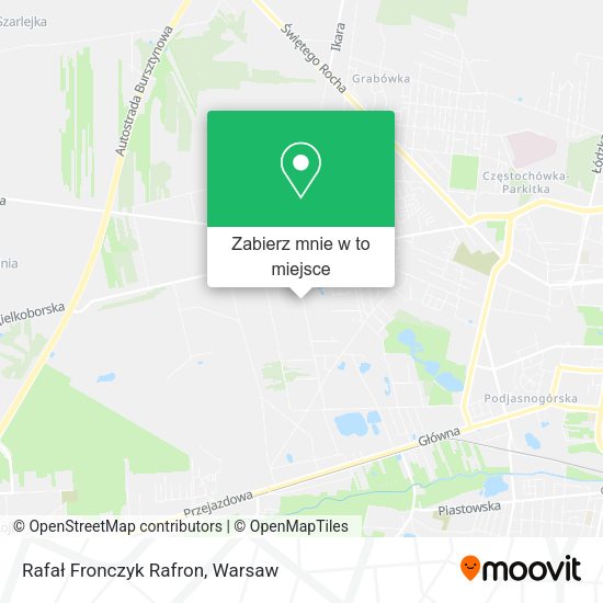 Mapa Rafał Fronczyk Rafron