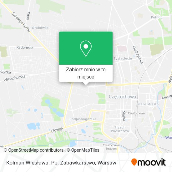 Mapa Kolman Wiesława. Pp. Zabawkarstwo