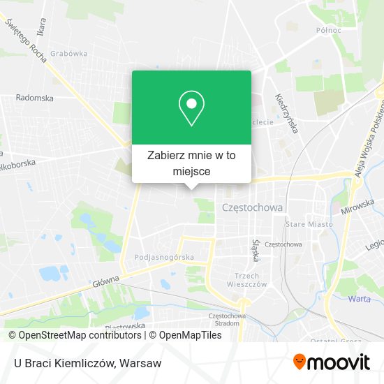 Mapa U Braci Kiemliczów