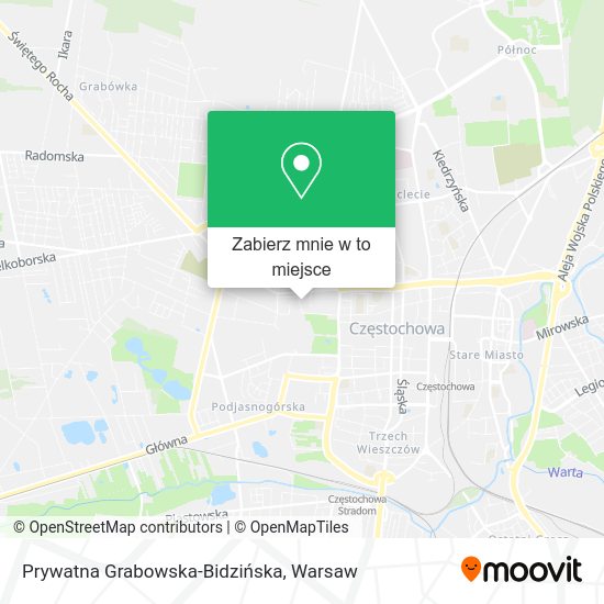 Mapa Prywatna Grabowska-Bidzińska