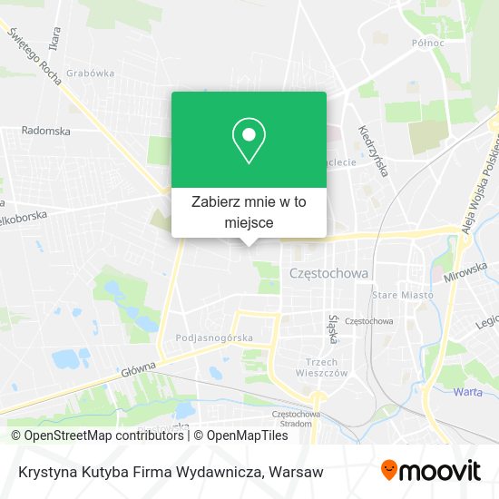 Mapa Krystyna Kutyba Firma Wydawnicza