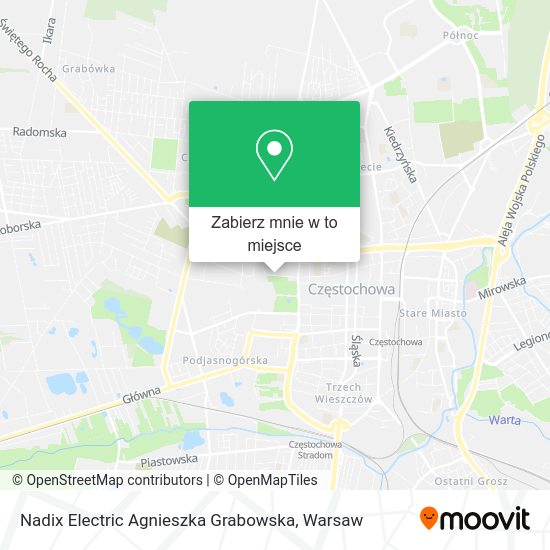 Mapa Nadix Electric Agnieszka Grabowska