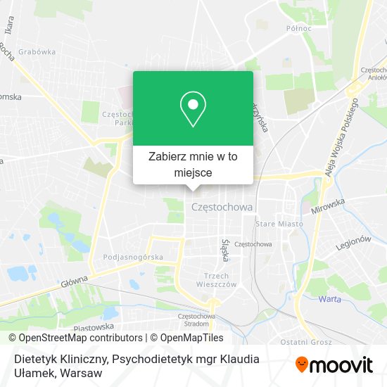 Mapa Dietetyk Kliniczny, Psychodietetyk mgr Klaudia Ułamek