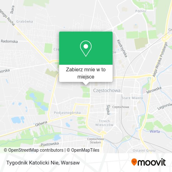 Mapa Tygodnik Katolicki Nie