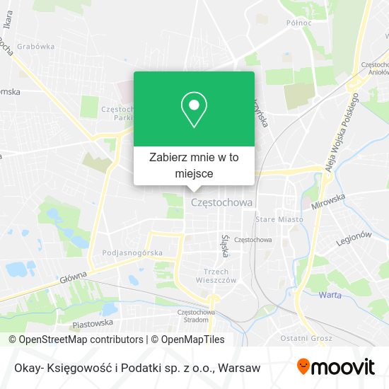 Mapa Okay- Księgowość i Podatki sp. z o.o.