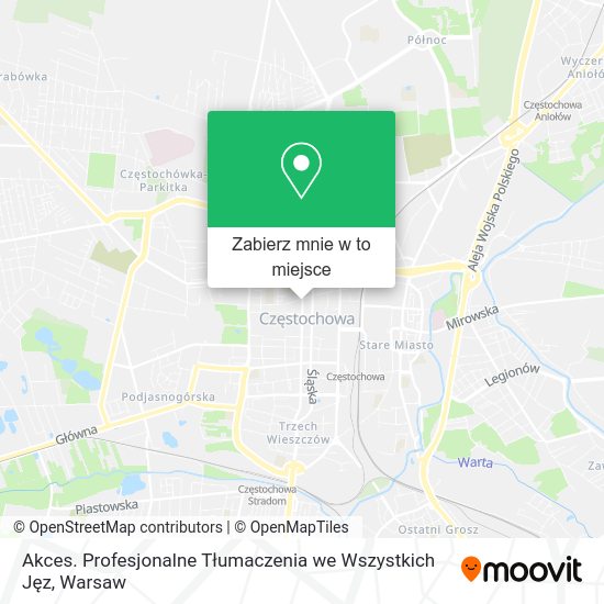 Mapa Akces. Profesjonalne Tłumaczenia we Wszystkich Jęz