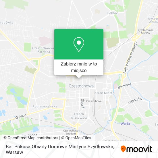 Mapa Bar Pokusa Obiady Domowe Martyna Szydłowska