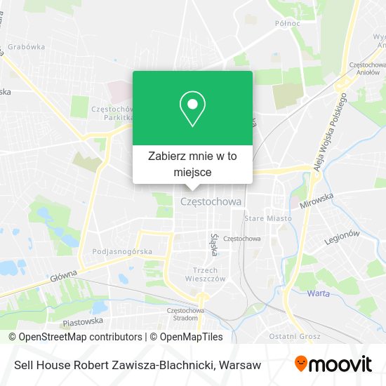 Mapa Sell House Robert Zawisza-Blachnicki