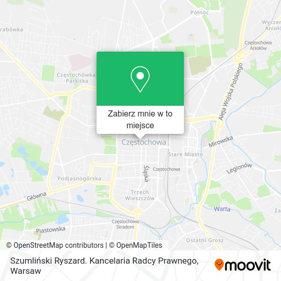 Mapa Szumliński Ryszard. Kancelaria Radcy Prawnego