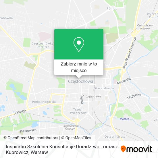 Mapa Inspiratio Szkolenia Konsultacje Doradztwo Tomasz Kuprowicz