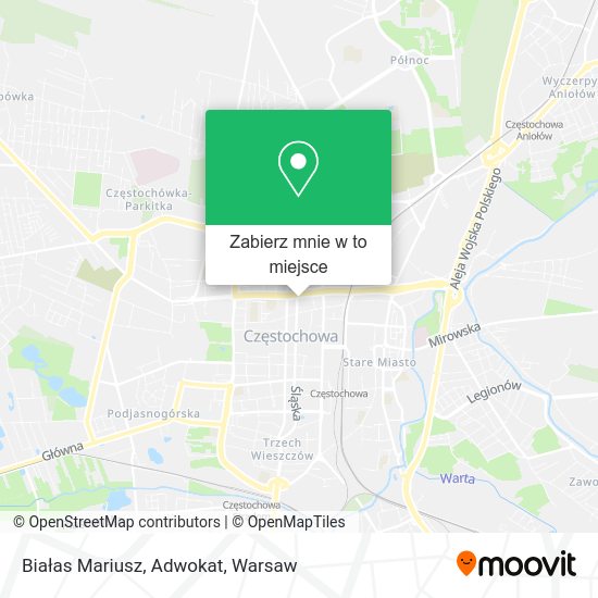 Mapa Białas Mariusz, Adwokat