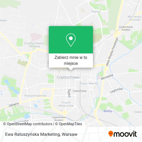 Mapa Ewa Ratuszyńska Marketing