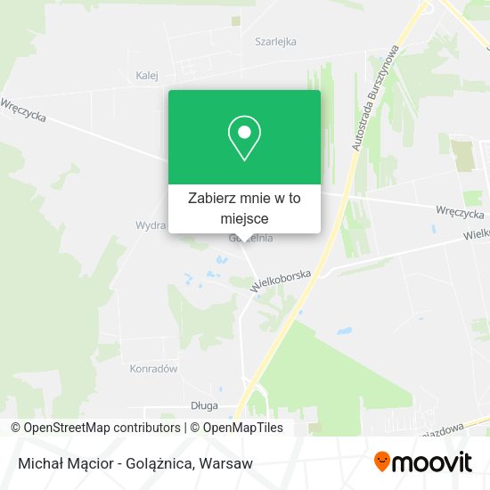 Mapa Michał Mącior - Golążnica