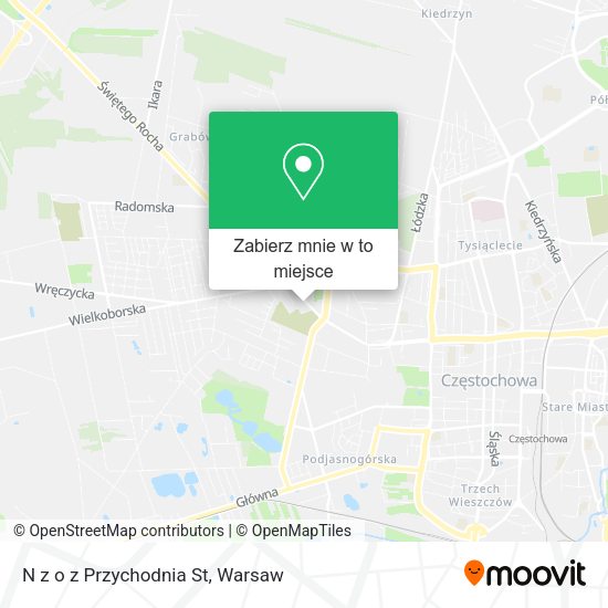 Mapa N z o z Przychodnia St