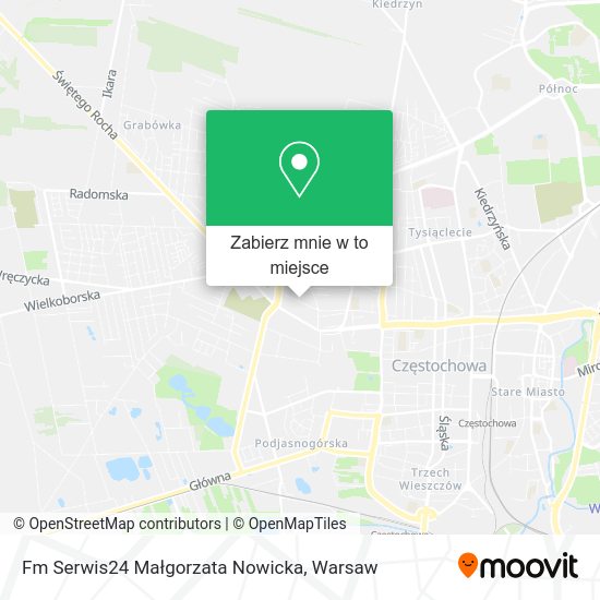 Mapa Fm Serwis24 Małgorzata Nowicka