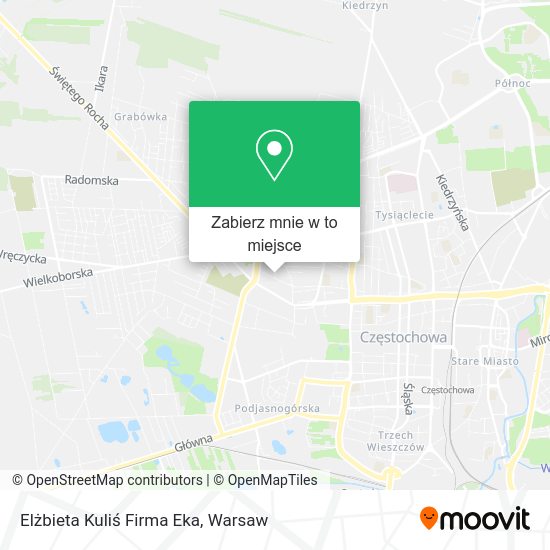 Mapa Elżbieta Kuliś Firma Eka