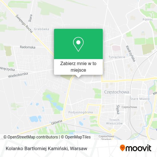 Mapa Kolanko Bartłomiej Kamiński