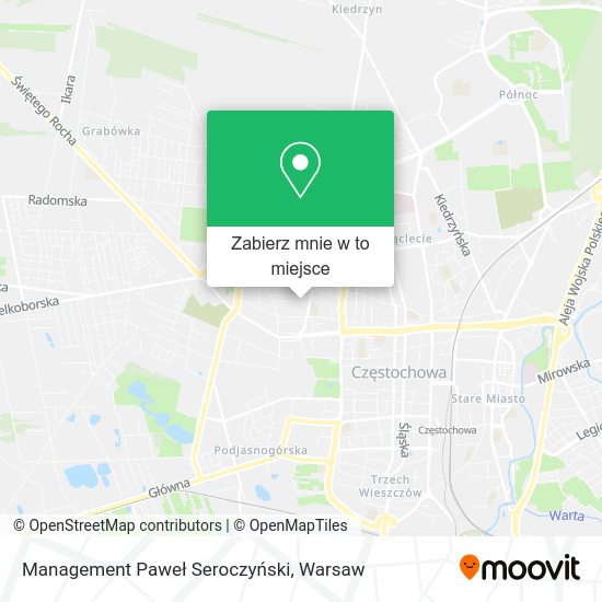 Mapa Management Paweł Seroczyński