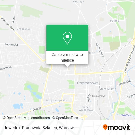 Mapa Inwedro. Pracownia Szkoleń