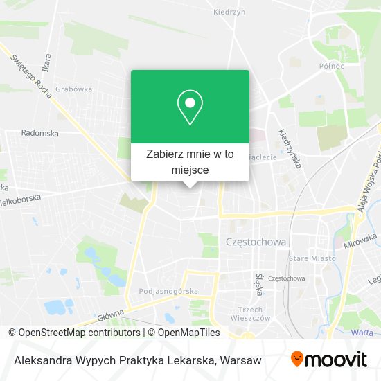 Mapa Aleksandra Wypych Praktyka Lekarska