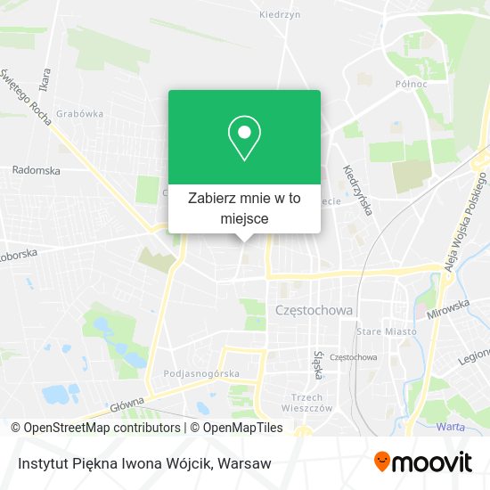 Mapa Instytut Piękna Iwona Wójcik