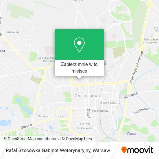 Mapa Rafał Szecówka Gabinet Weterynaryjny