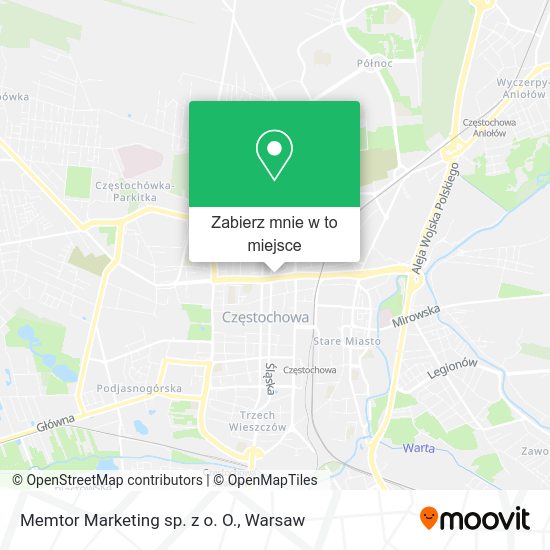 Mapa Memtor Marketing sp. z o. O.