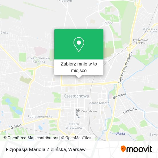 Mapa Fizjopasja Mariola Zielińska