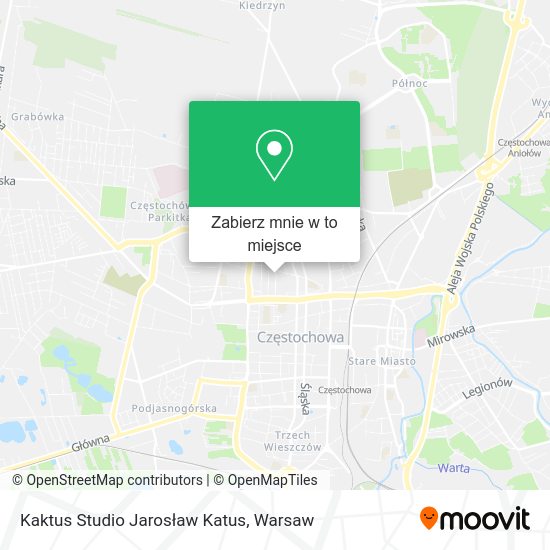 Mapa Kaktus Studio Jarosław Katus