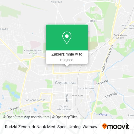 Mapa Rudzki Zenon, dr Nauk Med. Spec. Urolog