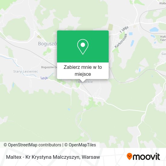 Mapa Maltex - Kr Krystyna Malczyszyn