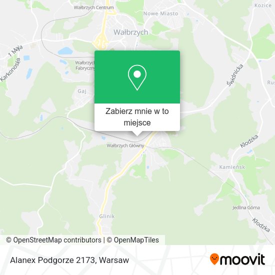 Mapa Alanex Podgorze 2173