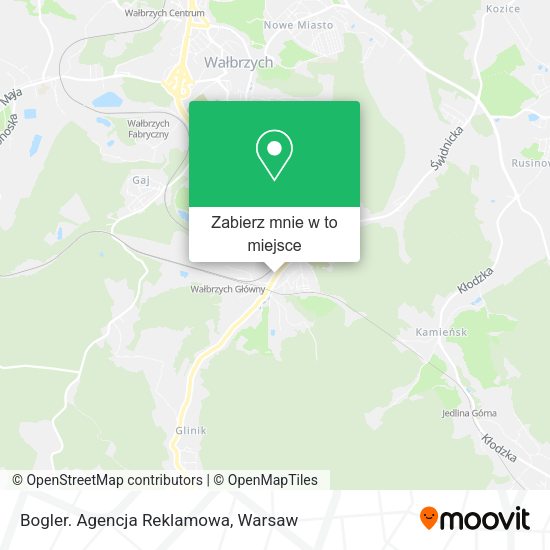 Mapa Bogler. Agencja Reklamowa