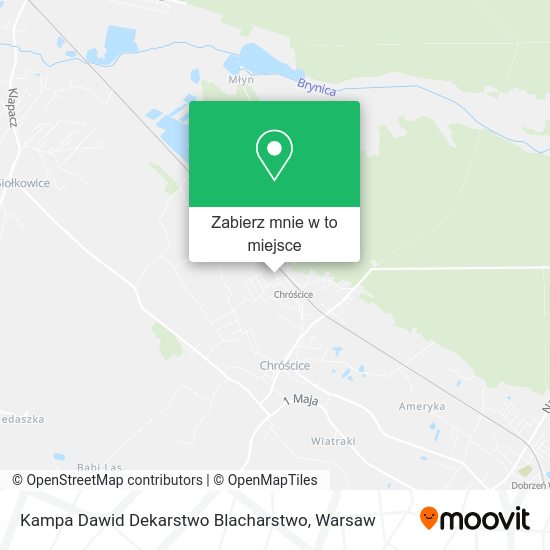 Mapa Kampa Dawid Dekarstwo Blacharstwo