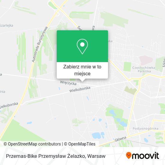 Mapa Przemas-Bike Przemysław Żelazko