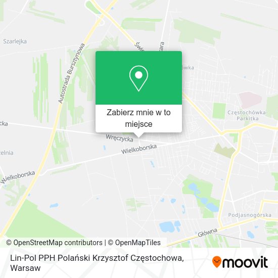 Mapa Lin-Pol PPH Polański Krzysztof Częstochowa