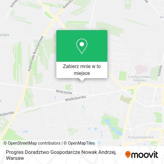 Mapa Progres Doradztwo Gospodarcze Nowak Andrzej