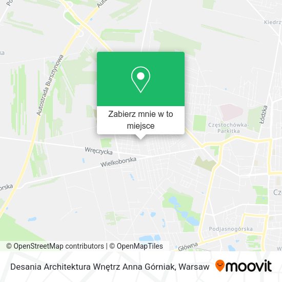 Mapa Desania Architektura Wnętrz Anna Górniak