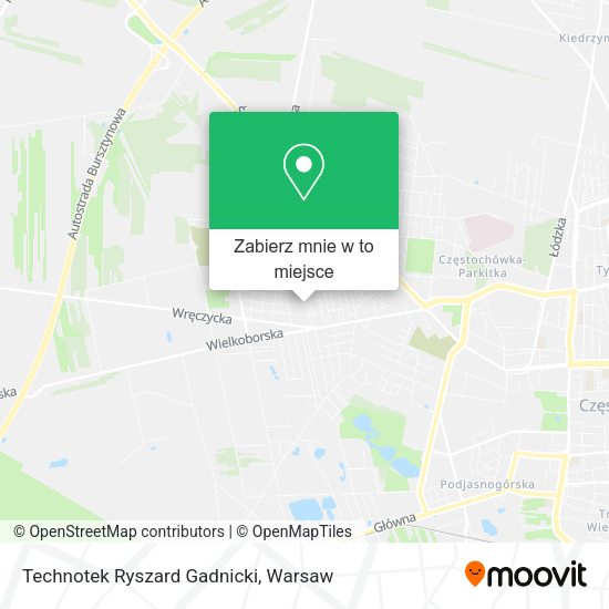 Mapa Technotek Ryszard Gadnicki