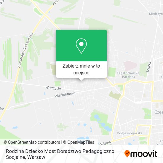 Mapa Rodzina Dziecko Most Doradztwo Pedagogiczno Socjalne